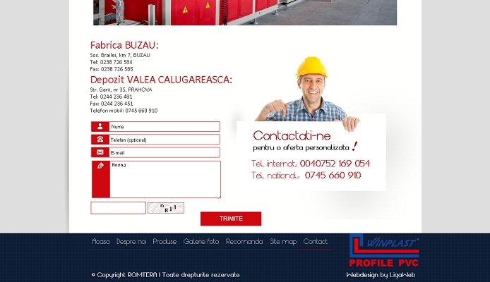 Dezvoltare site pentru firma, profile PVC, glafuri - Romtera - layout site, contact.jpg